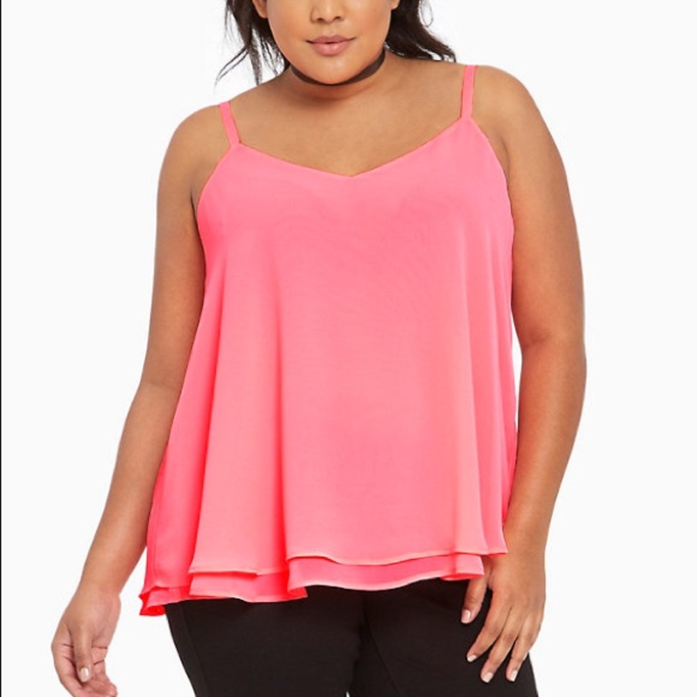 PLUS SIZE Torrid Chiffon Tank